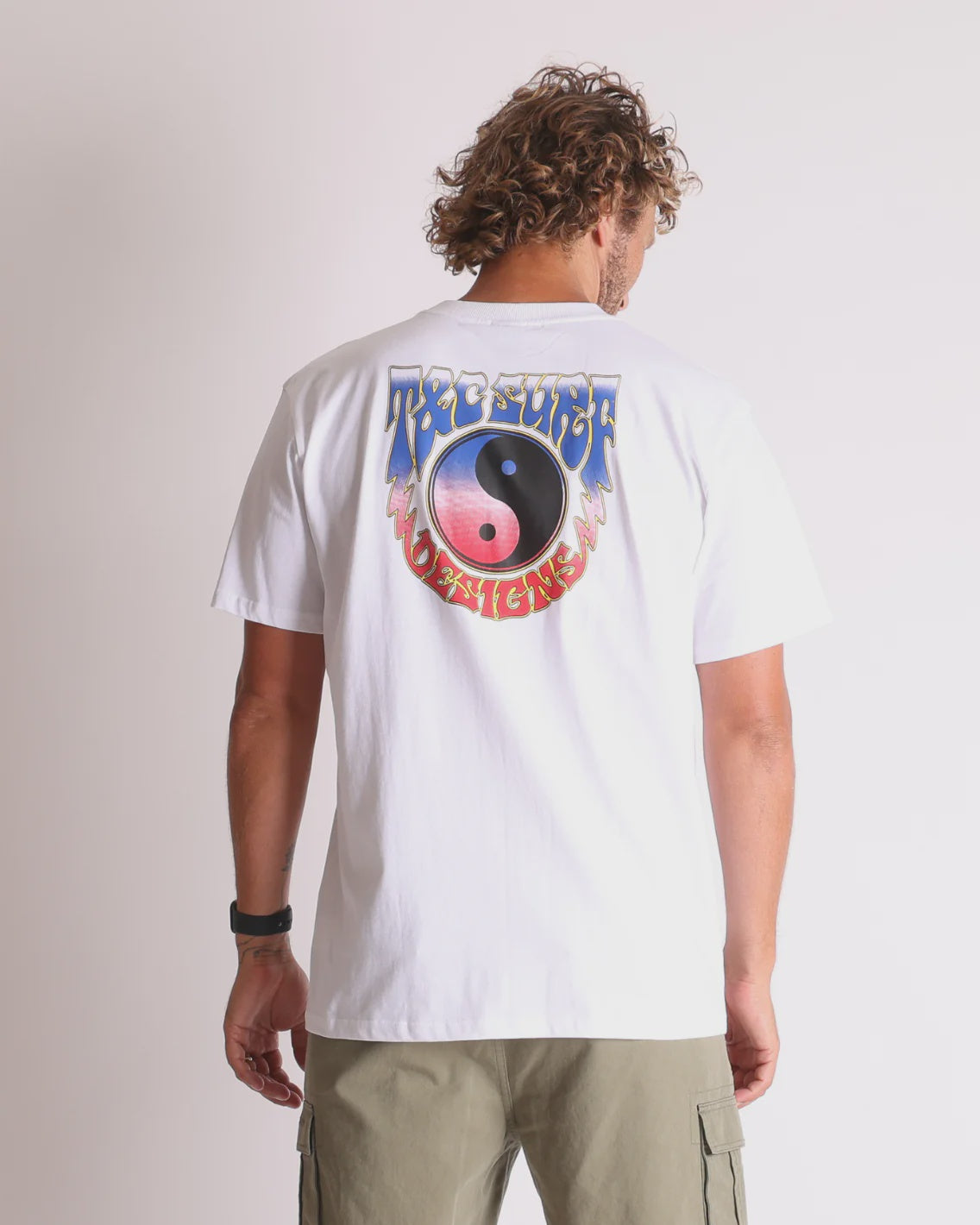 T&C FIREBOLT TEE - WHITE