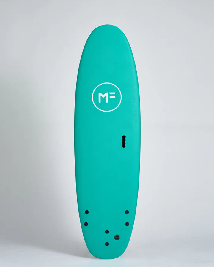 MICK FANNING SURF SCHOOL SUPERSOFT SURFBOARD -  AQUA
