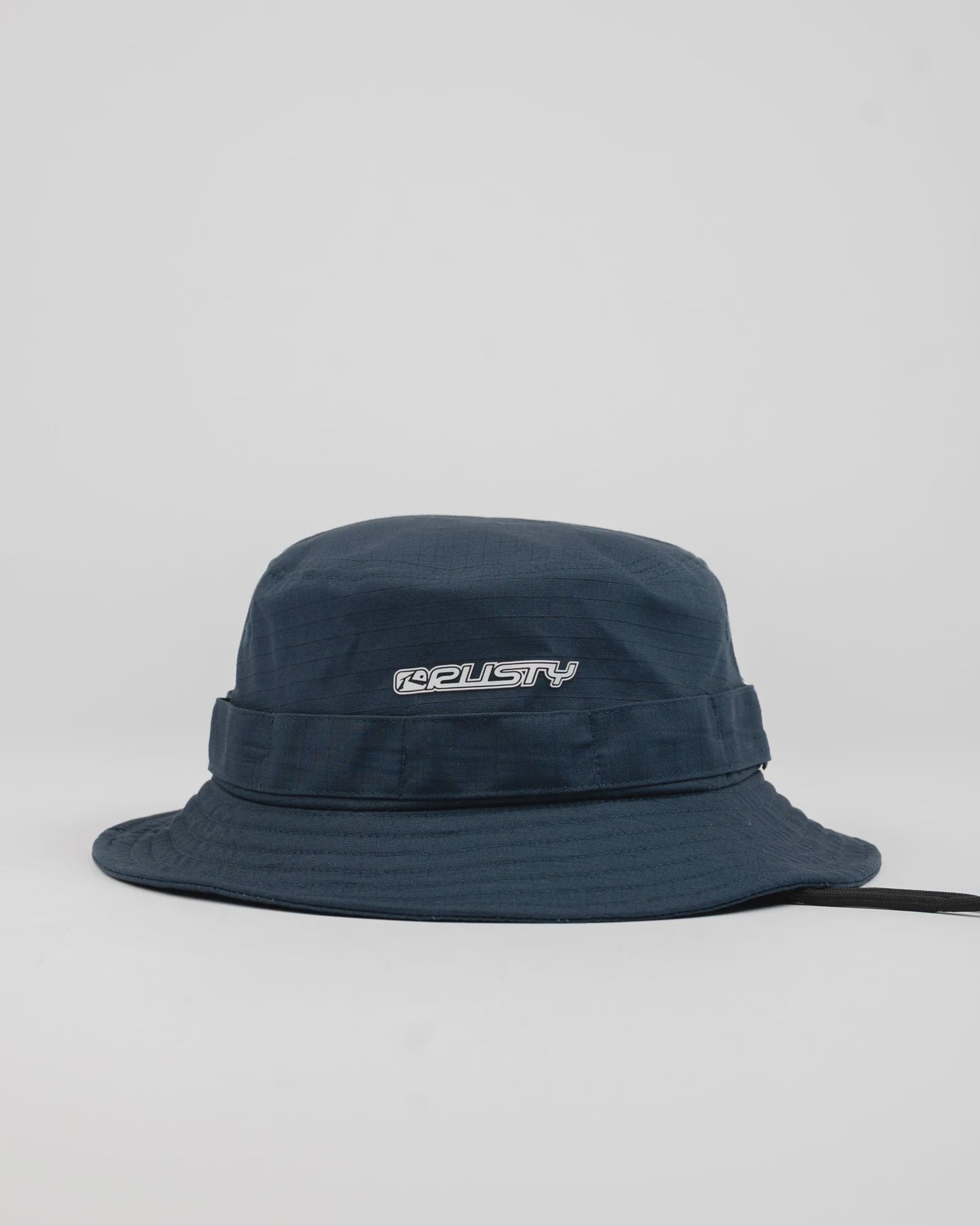 RUSTY ANGLER BUCKET HAT - NAVY BLUE