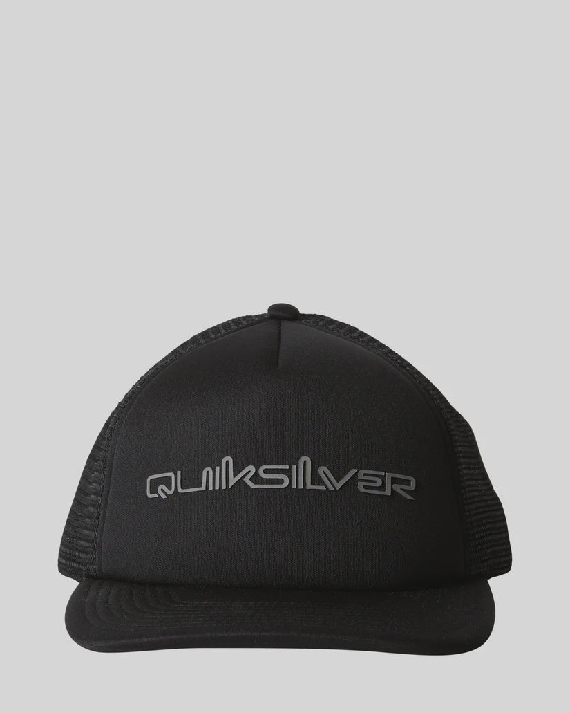 QUIKSILVER OMNI TRUCKER CAP - BLACK