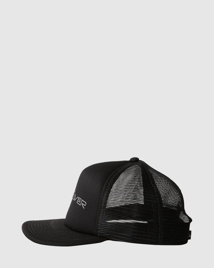 QUIKSILVER OMNI TRUCKER CAP - BLACK