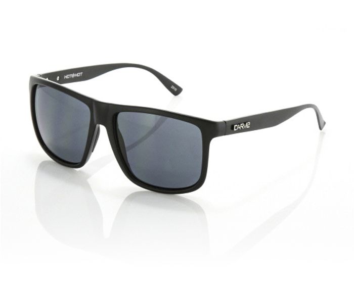 CARVE SUNGLASSES - HOT SHOT - MATT BLACK - POLARIZED