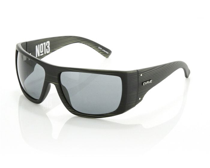 CARVE SUNGLASSES - No13 MATT BLACK Polarised