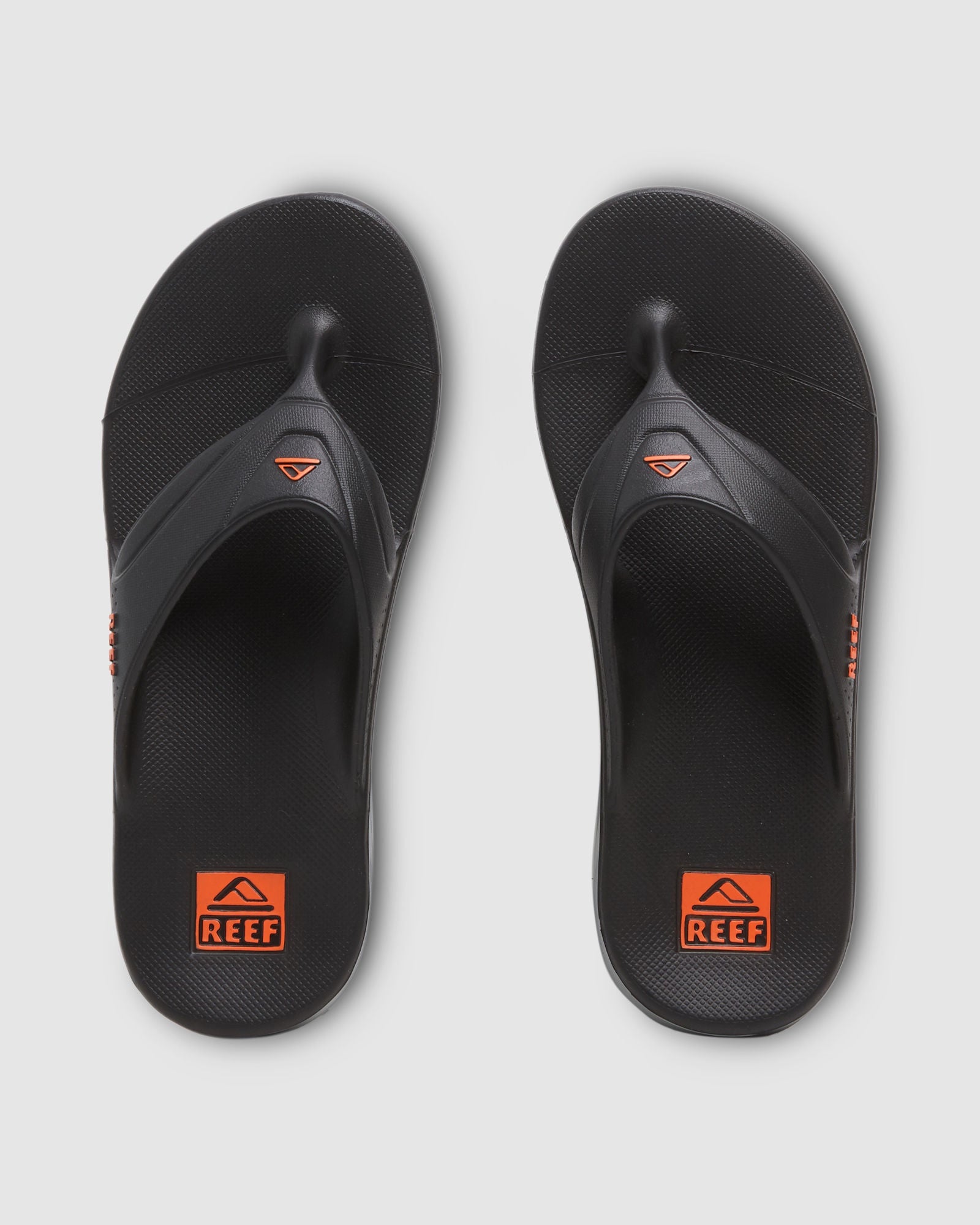 REEF ONE THREE POINT MENS SANDALS - GREY ORANGE