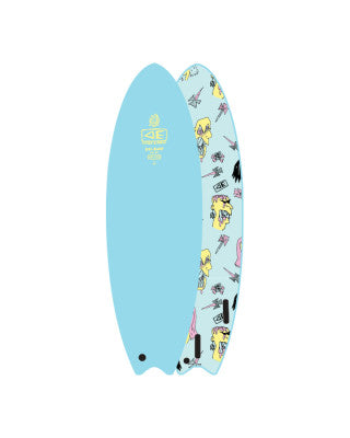 BRAINS EZI -RIDER 6'0" - SOFTBOARD