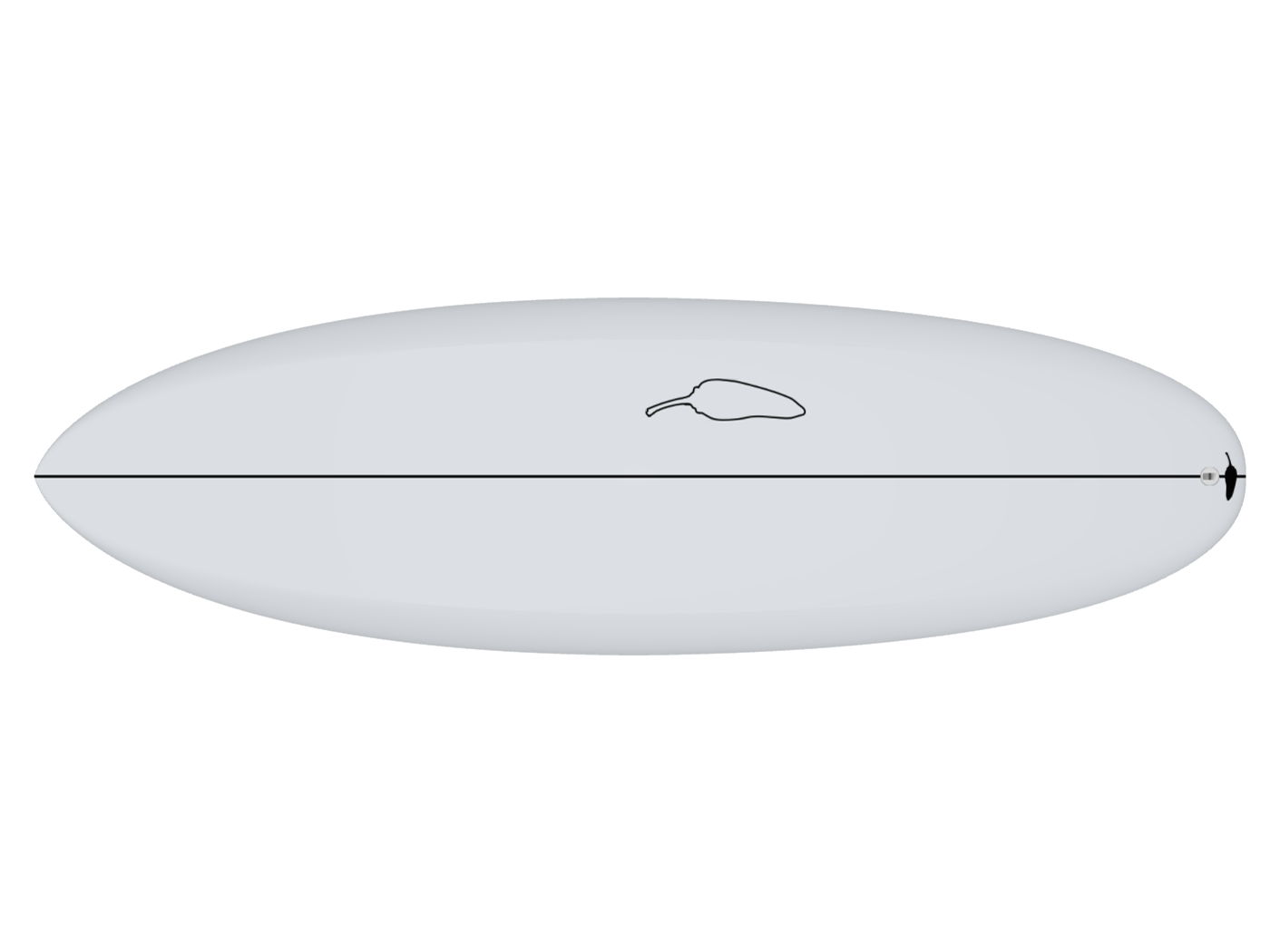 CHILLI POPPER SURFBOARD - ALL ROUND 1 - 4 FT