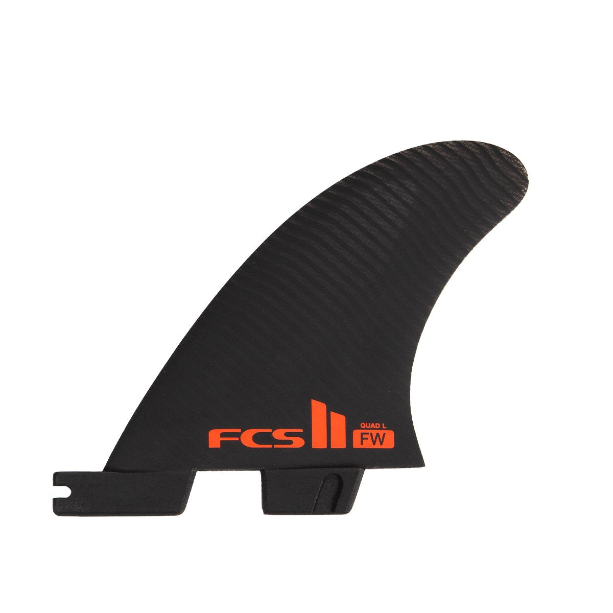 FCS II FIREWIRE TRI-QUAD FIN SET - BLACK