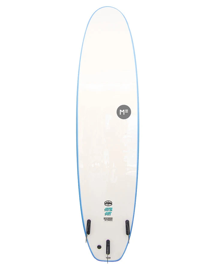 MICK FANNING SURF SCHOOL SUPERSOFT SURFBOARD -  AQUA