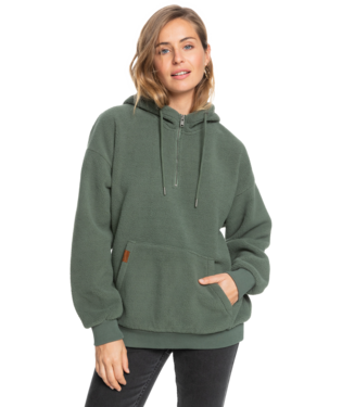 ROXY GOING LEFT QUARTER ZIP JUMPER - LAUREL WREATH (SALE $50 - $32.5)