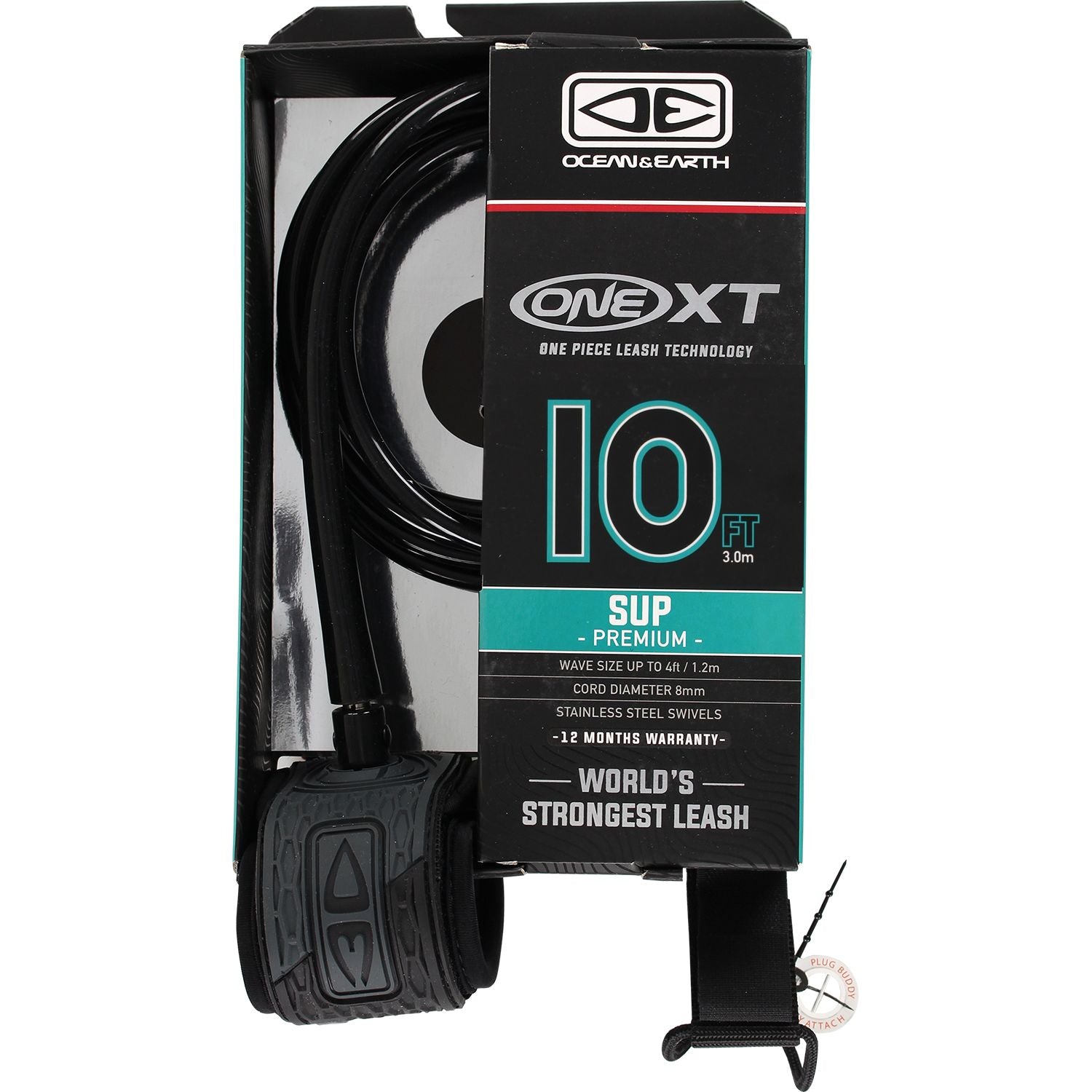 OCEAN & EARTH SUP 10' ONE PIECE LEASH