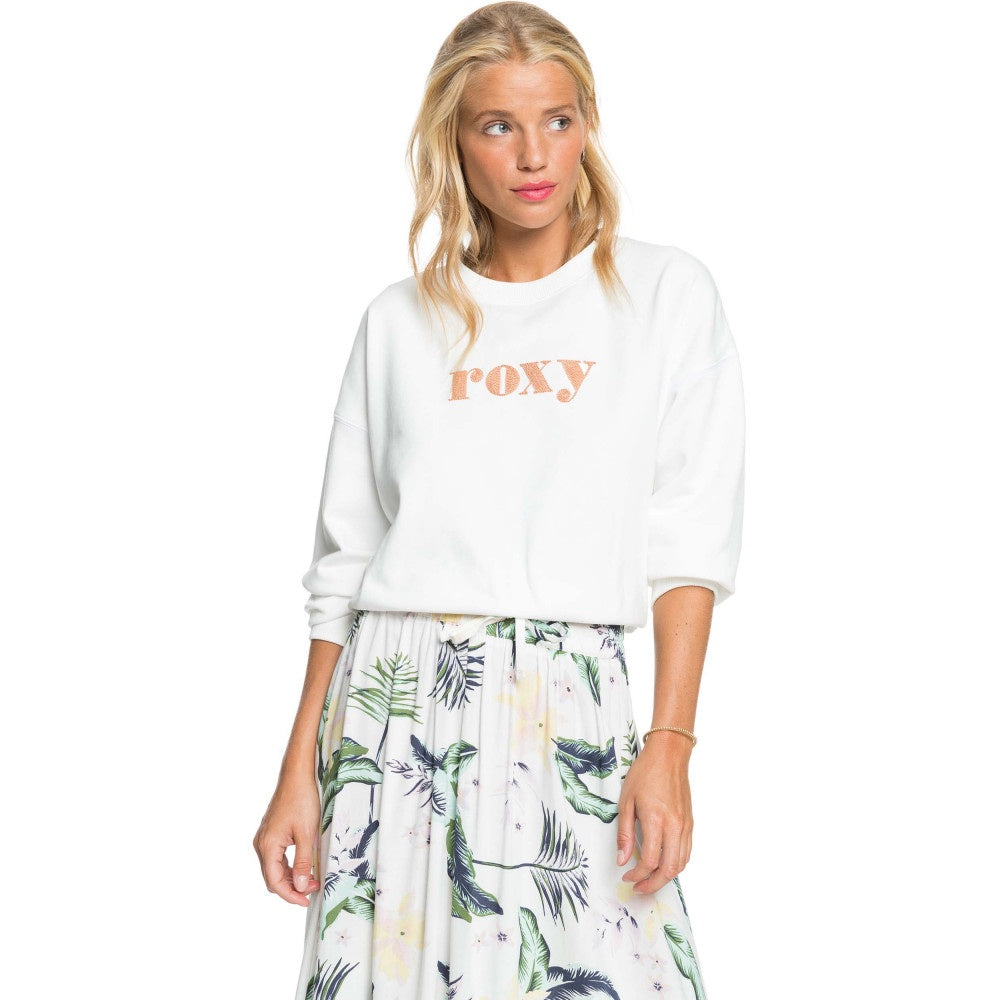 ROXY WOMENS BREAK AWAY ORGANIC FLEECE JUMPER - -  Sale Clearance no returns  $24