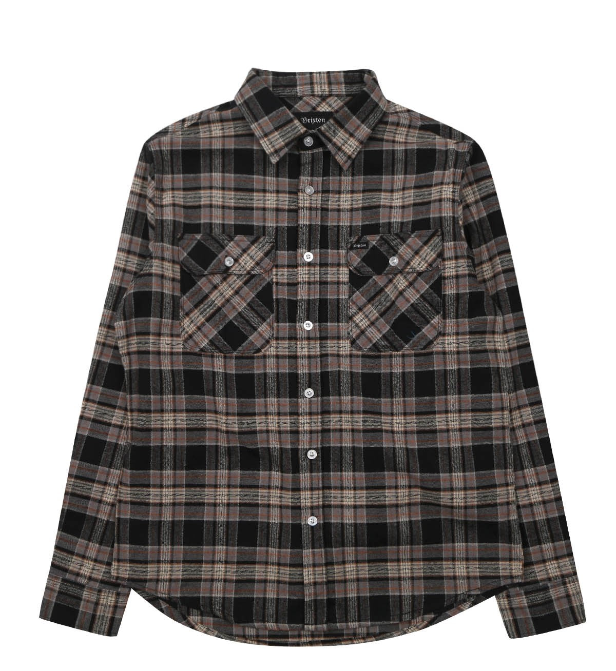 BRIXTON BOWERY L/S FLANNEL SHIRT - on sale clearance styles