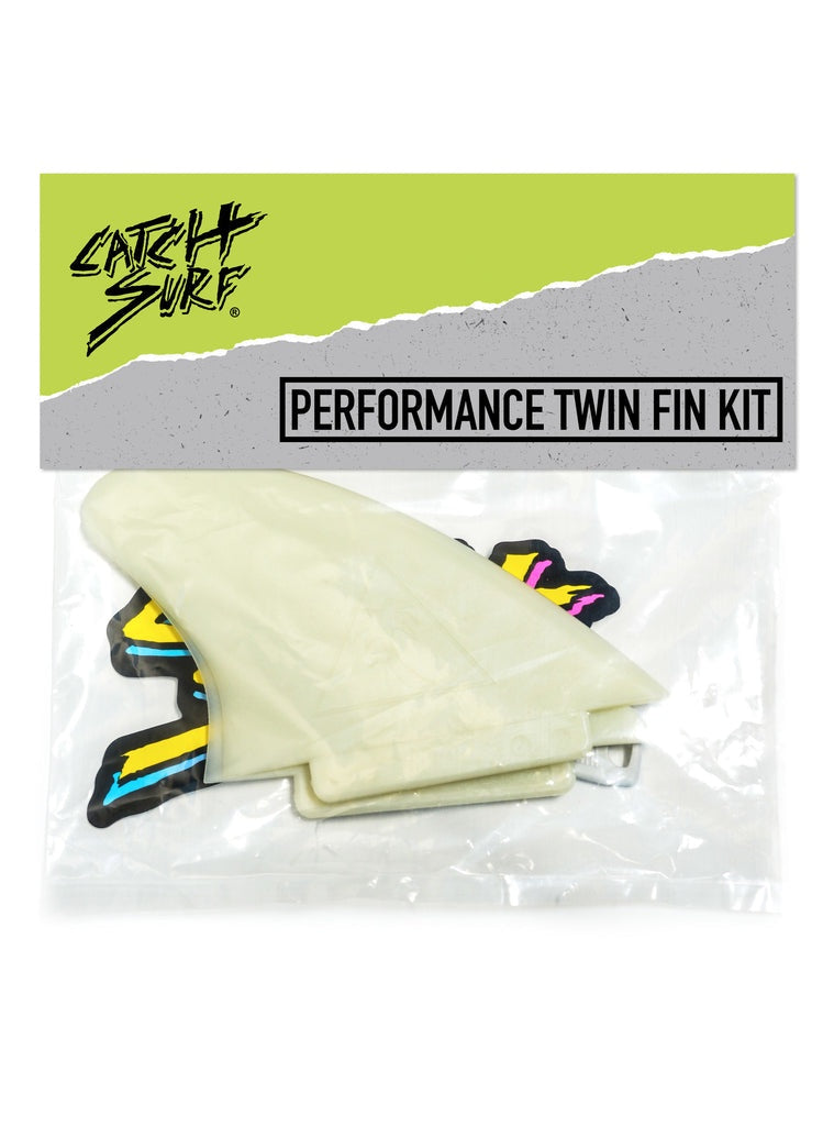 CATCH SURF HI-PERFORMANCE TWIN FIN SET - NATURAL