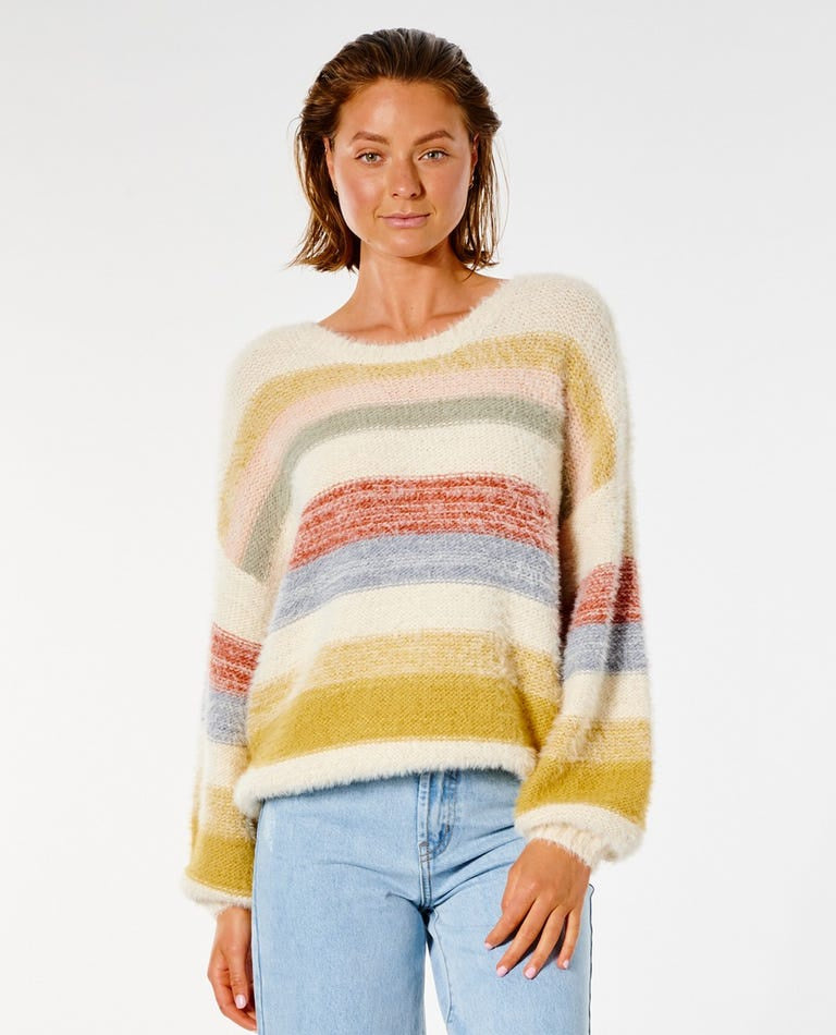 RIPCURL SUNSET WAVES SWEATER (SALE - $50 TO $32.5)