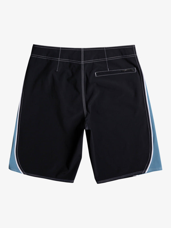 QUIKSILVER MENS SURFSILK 99 20"BOARDSHORTS - BLACK”