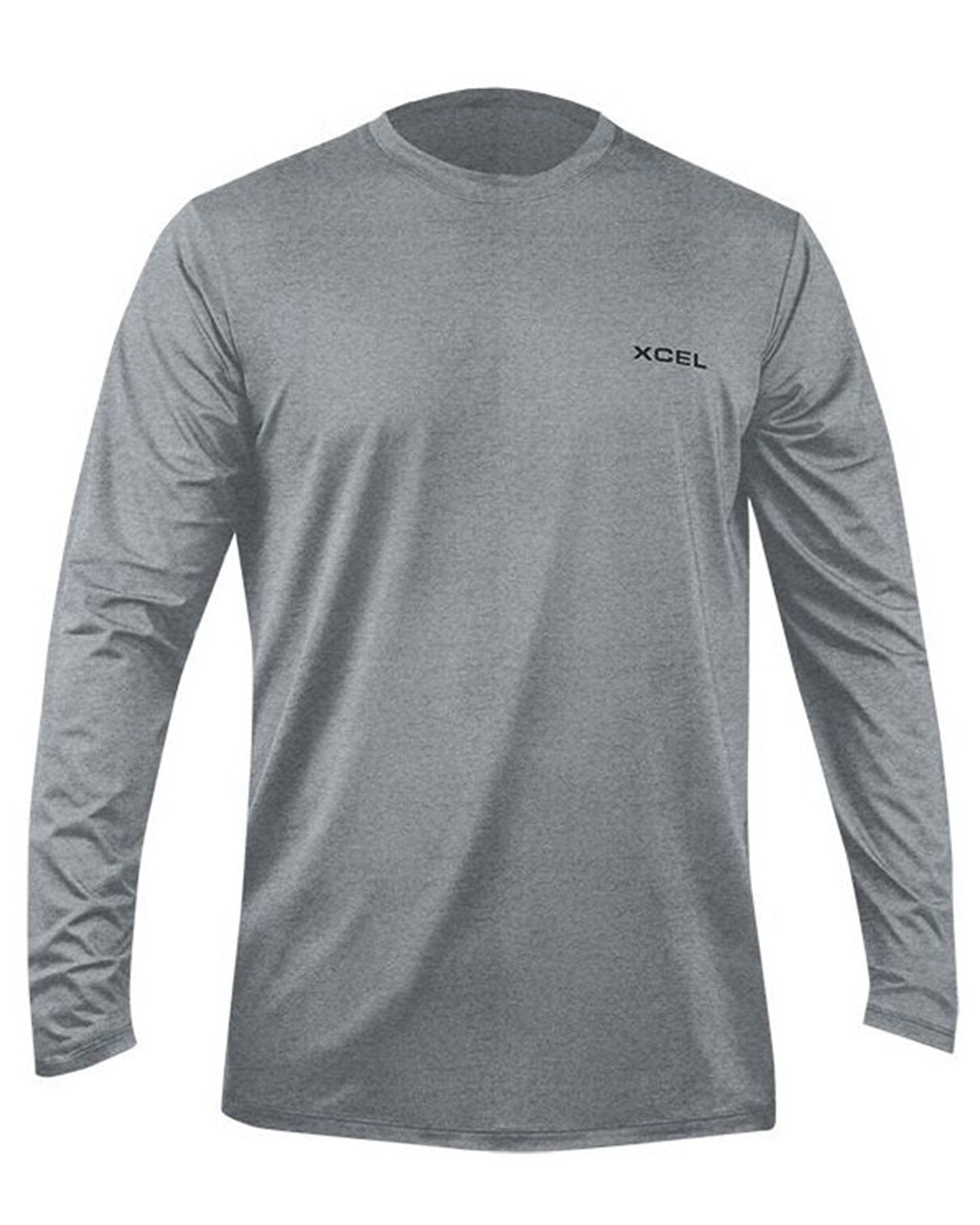 XCEL PREMIUM STRETCH L/S RASH TOP - UV SHIRT - HEATHER GREY